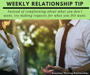 Weekly Relationship Tip.Request
